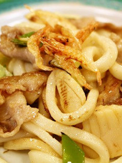 春野菜の焼きうどん-レシピのメイン写真