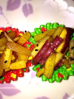 お弁当用さつまいもきんぴら-レシピのメイン写真