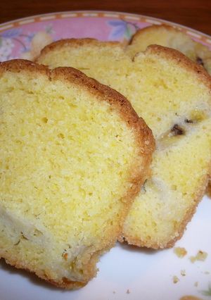 よそいきバナナケーキ-レシピのメイン写真