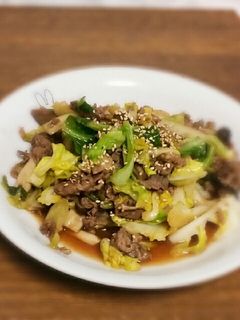 春キャベツと牛肉炒め-レシピのメイン写真
