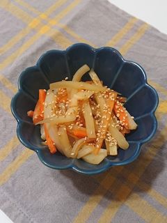 節約料理!大根の皮きんぴら-レシピのメイン写真
