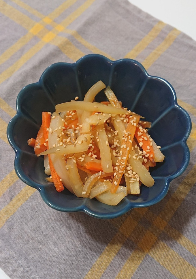 節約料理！大根の皮きんぴら-レシピのメイン写真