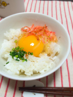 桜エビの卵かけご飯【朝食】-レシピのメイン写真