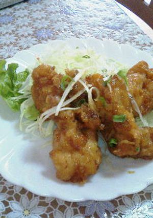 カリカリから揚げ＆ねぎソース-レシピのメイン写真