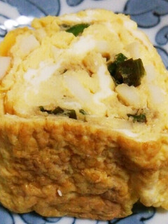 かまぼことネギの中華風卵焼き-レシピのメイン写真