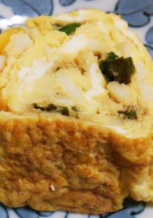かまぼことネギの中華風卵焼き-レシピのメイン写真