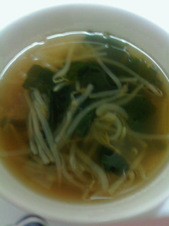 もやしとわかめのスープ-レシピのメイン写真