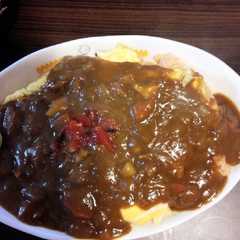 รูปของ カレーアレンジ☆オムカレー