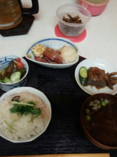 血管ダイエット食250(竹の子飯)-レシピのメイン写真