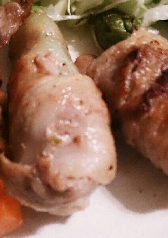 柚子胡椒風味の肉巻き-レシピのメイン写真