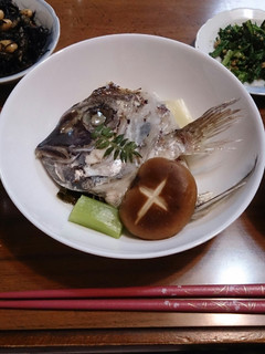 鯛のアラで酒蒸し-レシピのメイン写真