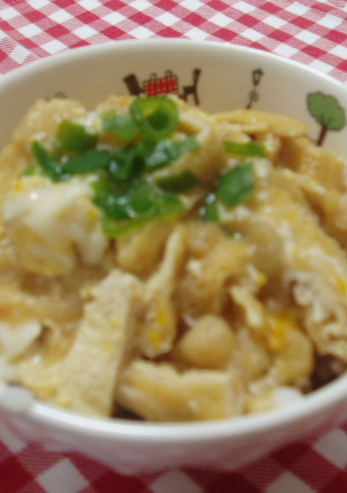簡単！お手軽！あぶ玉丼ぶり-レシピのメイン写真