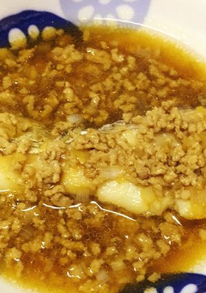☆絶品☆白身魚のひき肉煮込み♪-レシピのメイン写真