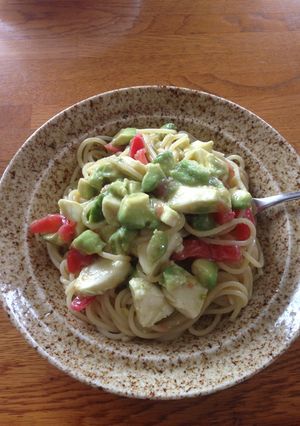 アボカドとトマトの冷製パスタ☆-レシピのメイン写真