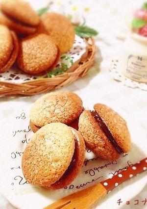 ふわふわ♡簡単チョコクリームブッセ♪-レシピのメイン写真