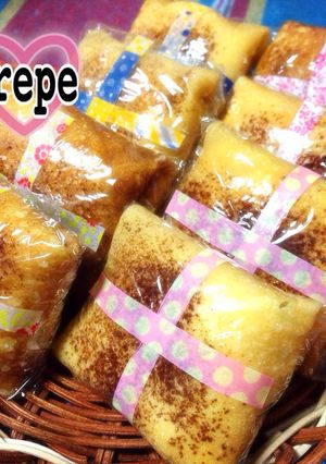 簡単おいしい！もっちりクレープ♡-レシピのメイン写真