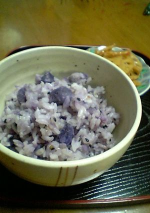 紅芋ご飯-レシピのメイン写真