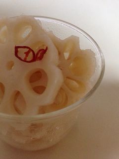 れんこんの甘酢漬け-レシピのメイン写真