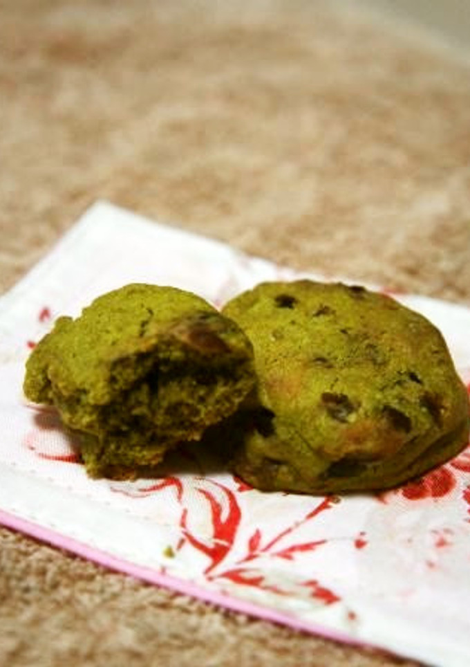 抹茶と大納言納豆のサクサククッキー-レシピのメイン写真