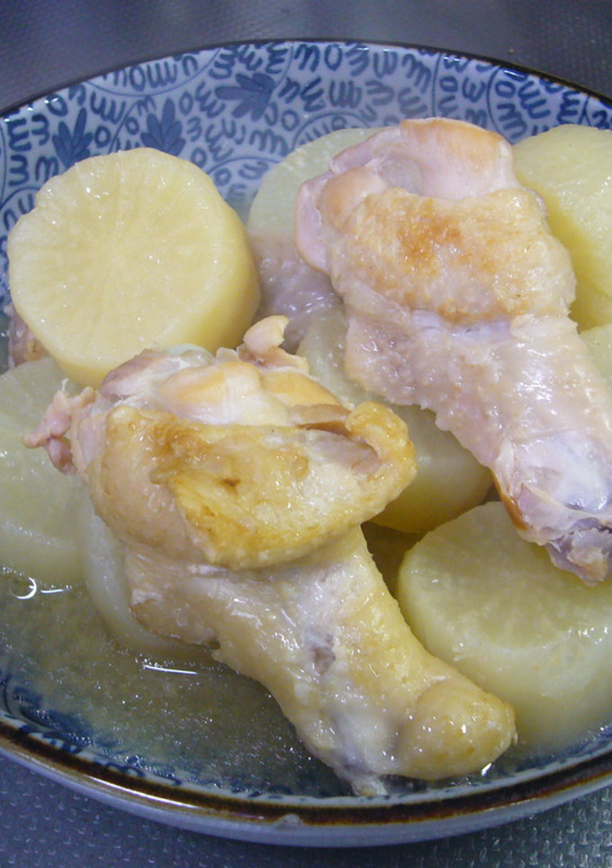 ほっこり★手羽元と大根の味噌煮♪-レシピのメイン写真