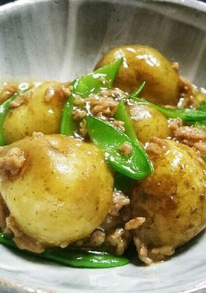 新じゃがのひき肉あんかけ☆-レシピのメイン写真