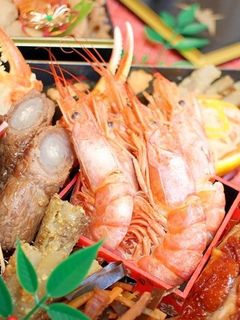 2015年・家族用おせち✿海老のうま煮-レシピのメイン写真