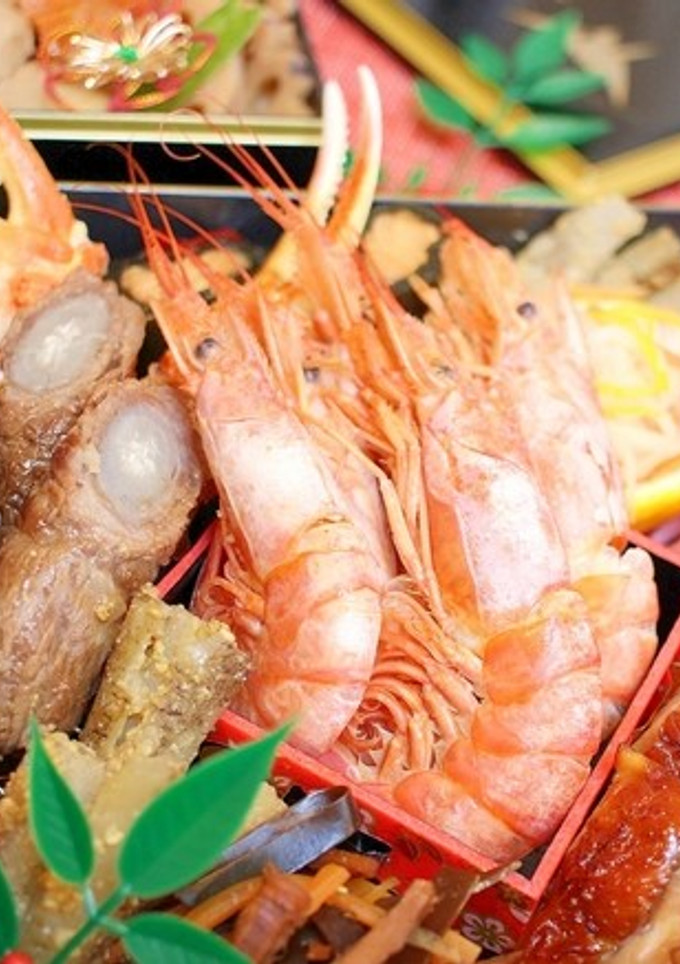 2015年・家族用おせち✿海老のうま煮-レシピのメイン写真