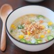 朝食にも♬彩り野菜とチーズの和風リゾット
