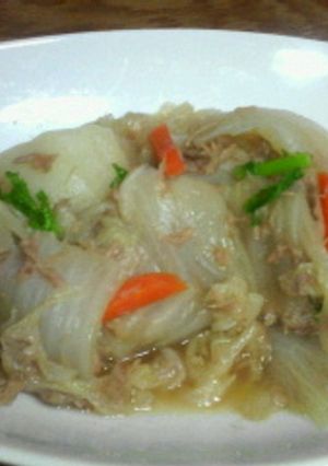 ツナ缶で簡単煮物-レシピのメイン写真