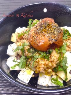 納豆丼シリーズ☆梅干しのせ長芋納豆丼-レシピのメイン写真