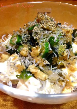 海藻たっぷり豆腐サラダ-レシピのメイン写真