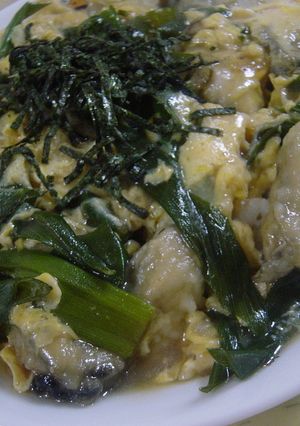 プリッと牡蠣玉丼-レシピのメイン写真