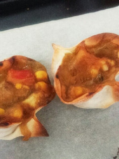 餃子の皮で☆カレーおつまみ-レシピのメイン写真