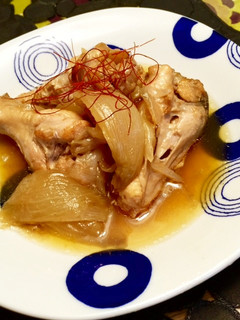 新玉ねぎと鶏肉のさっぱり煮込み-レシピのメイン写真