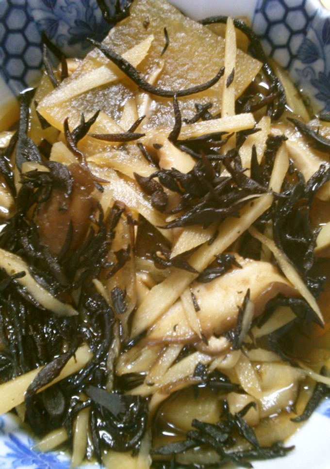 簡単♪　ごぼう　大根　椎茸の　ひじき煮！-レシピのメイン写真