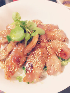 豚の柚子胡椒丼-レシピのメイン写真