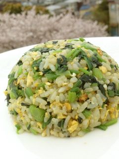 ほうれん草と香味ペーストだけ!ポパイ炒飯-レシピのメイン写真