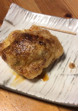 節約おつまみ油揚げのネギ生姜豆腐包み-レシピのメイン写真