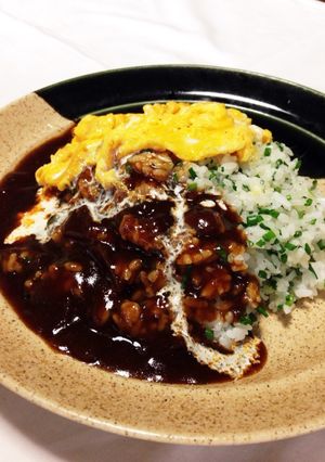 手抜きなんて言わせない！オムハヤシ-レシピのメイン写真