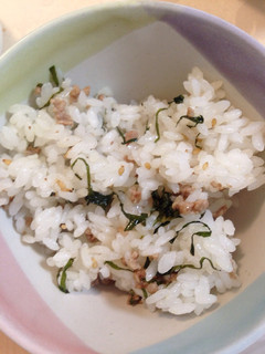 止まらない!ひき肉と大葉の混ぜご飯-レシピのメイン写真