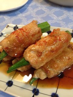 お弁当にも!オクラの豚肉巻き-レシピのメイン写真