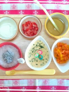 離乳食中期♡鍋で簡単♪茶碗蒸しなど✯-レシピのメイン写真