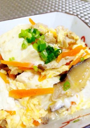 半熟がトロリ美味しい☆炒り豆腐☆-レシピのメイン写真