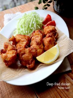 冷めても美味しい!鶏むね肉の唐揚げ-レシピのメイン写真