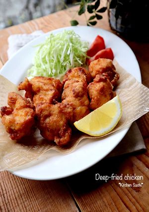 冷めても美味しい！鶏むね肉の唐揚げ-レシピのメイン写真