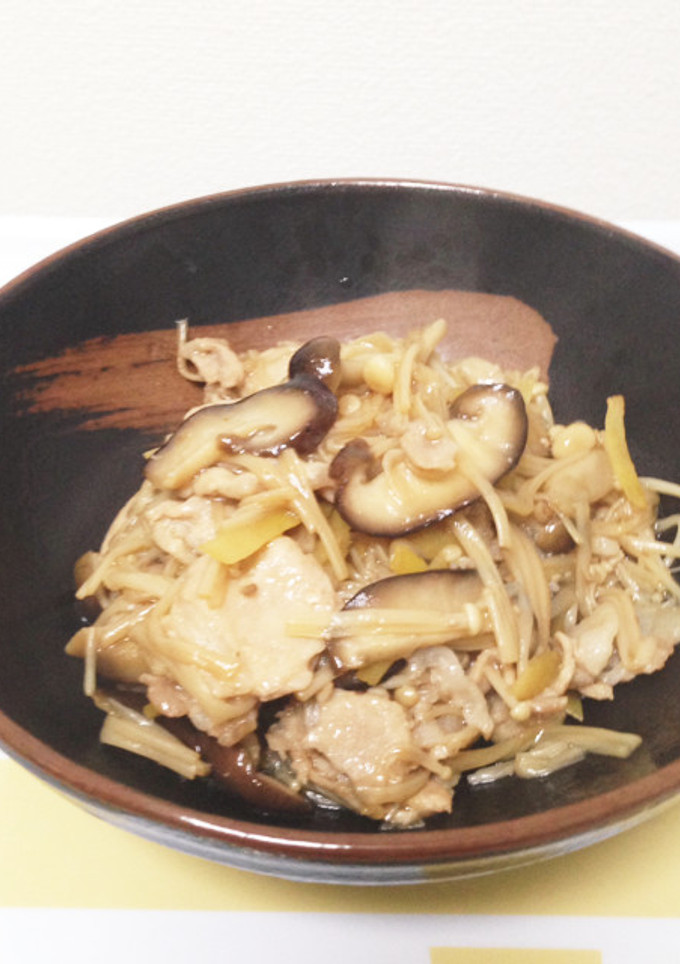 豚とキノコの炒め煮-レシピのメイン写真