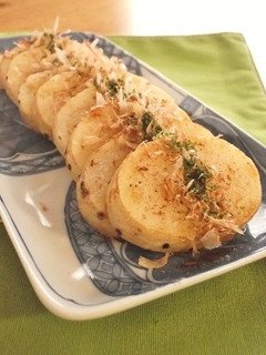 長芋ステーキ おかかぽん酢-レシピのメイン写真