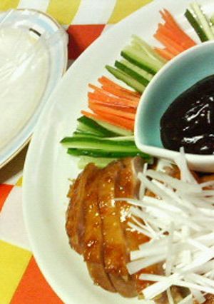 身近な材料で☆北京ダック風生春巻き♪♪-レシピのメイン写真