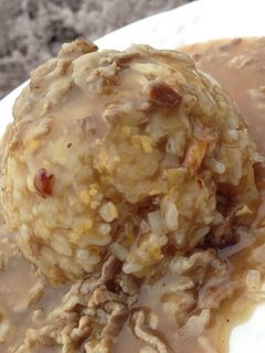 簡単!肉あんかけ炒飯!香味ペースト醤油で-レシピのメイン写真