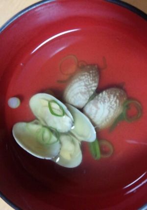 あさりのお吸い物-レシピのメイン写真